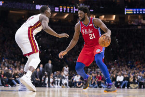 Skrajojantis Joel Embiid