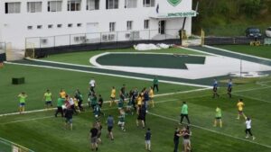 Bulgarijos moterų futbole - aršios muštynės
