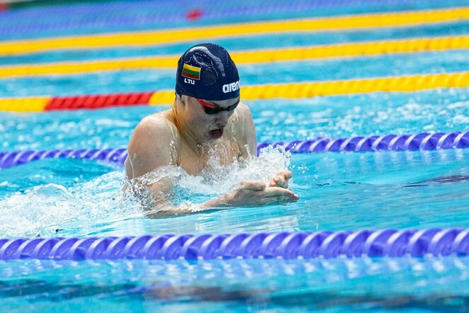 Lietuvis tapo Europos jaunimo plaukimo čempionu