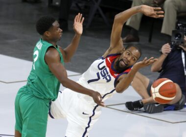 JAV krepšinio rinktinė sensacingai pralaimėjo prieš Nigeriją