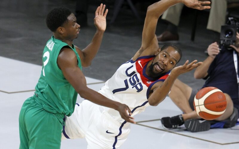 JAV krepšinio rinktinė sensacingai pralaimėjo prieš Nigeriją