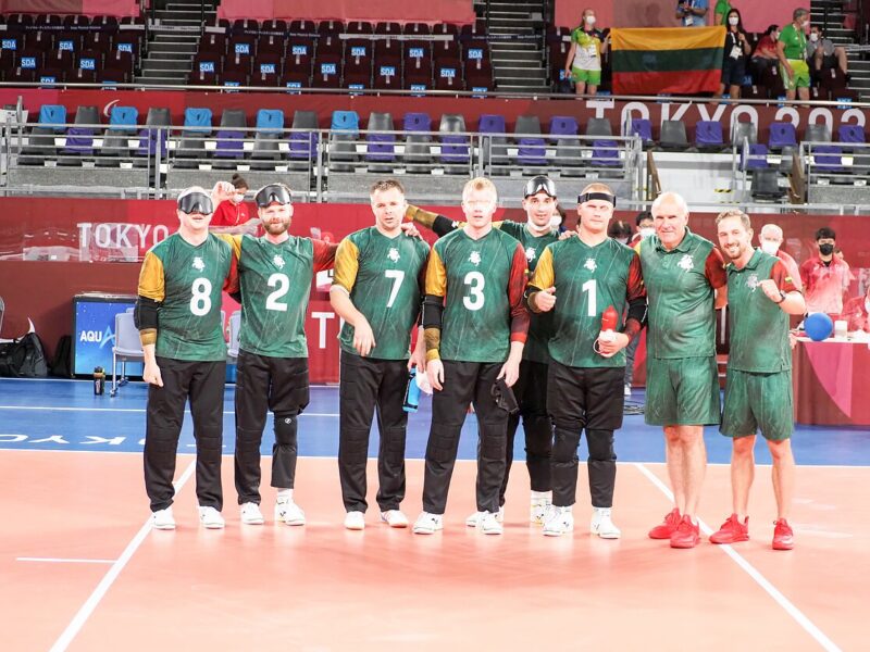 Lietuvos golbolininkai pasiekė pusfinalį