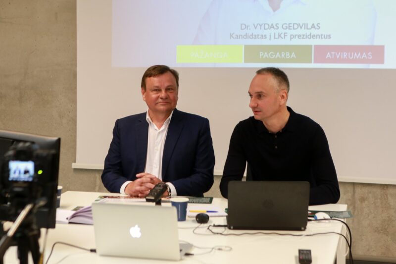 V. Gedvilas atskleidė savo favoritus