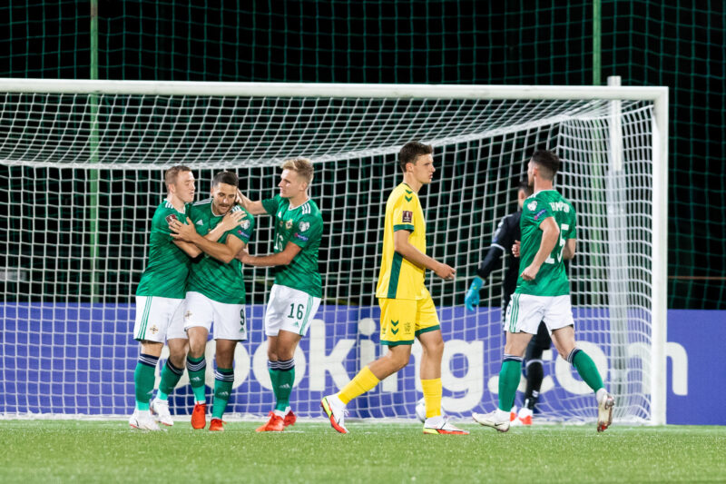 Šiaurės airių triumfo akimirka