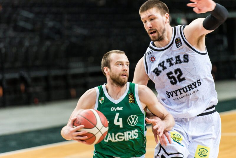 Akimirka iš „Žalgirio" ir „Ryto" dvikovos praėjusiame sezone