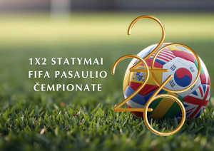 1X2 statymų gidas 2026 m. pasaulio čempionatui